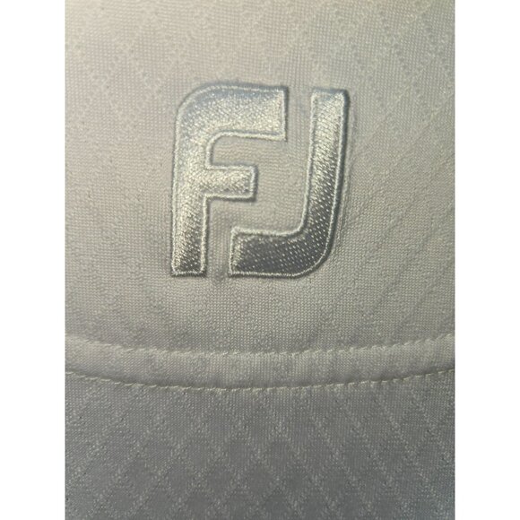 Footjoy FJ Mens White Performance Golf Polo Large - Picture 7 of 9